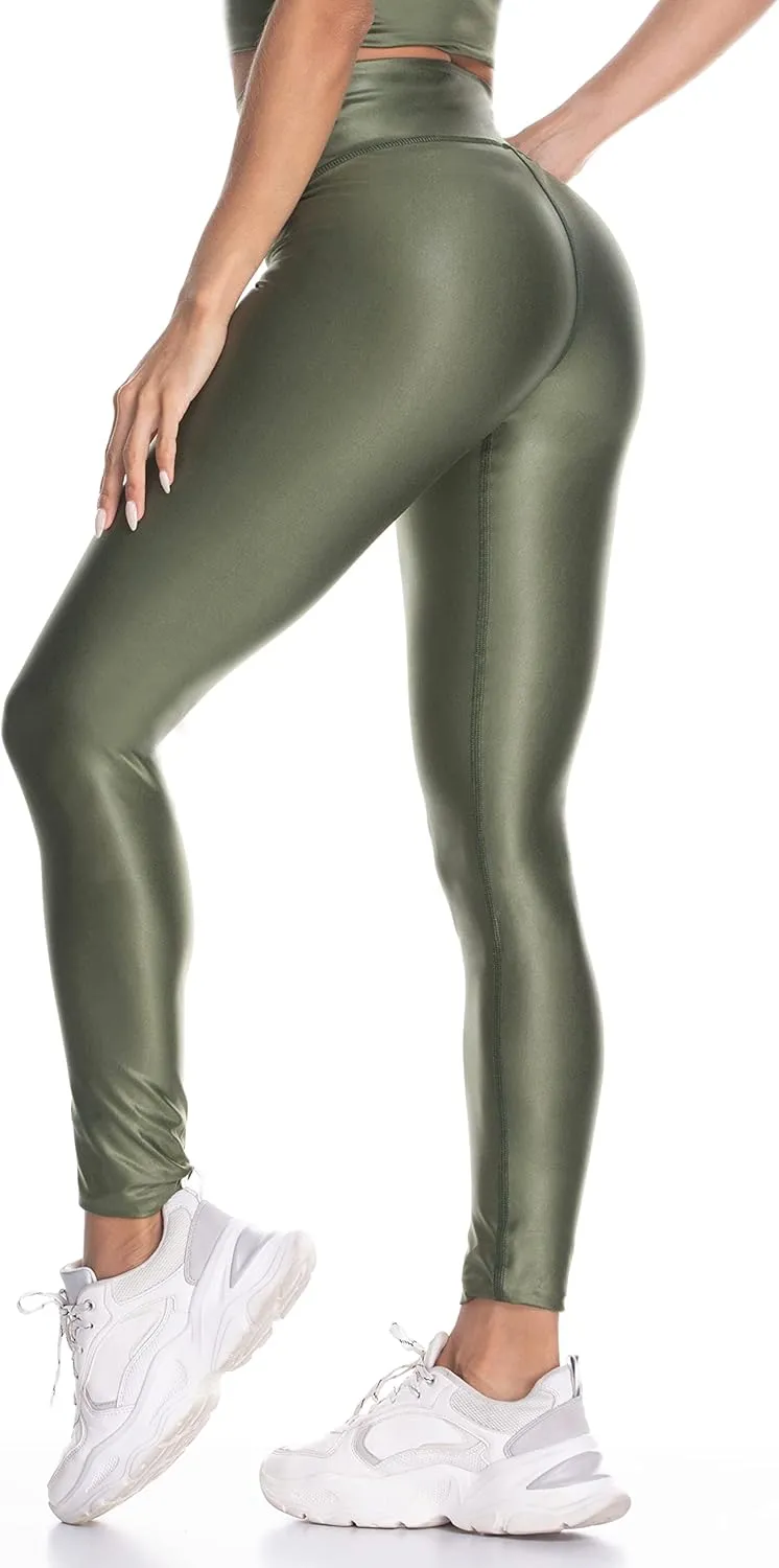 A4U Active Wear Compression Leggings Pants for Women A4U