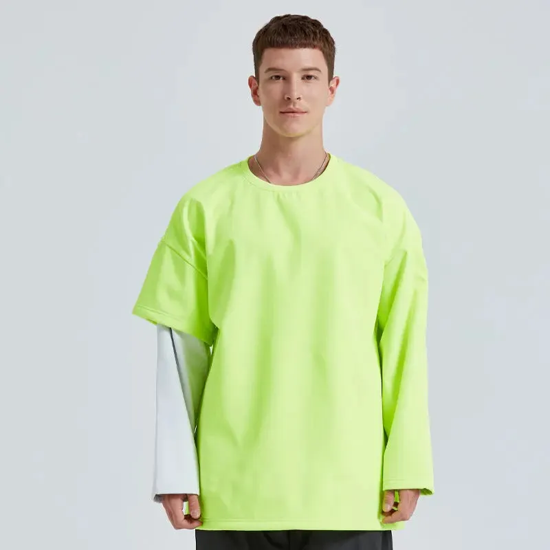 Affordable Couple Fake Two Snowboard & Ski Sweatshirts
