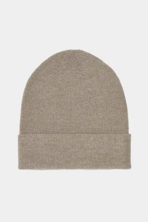 Alpaca Beanie (Camel Melange) - FUB