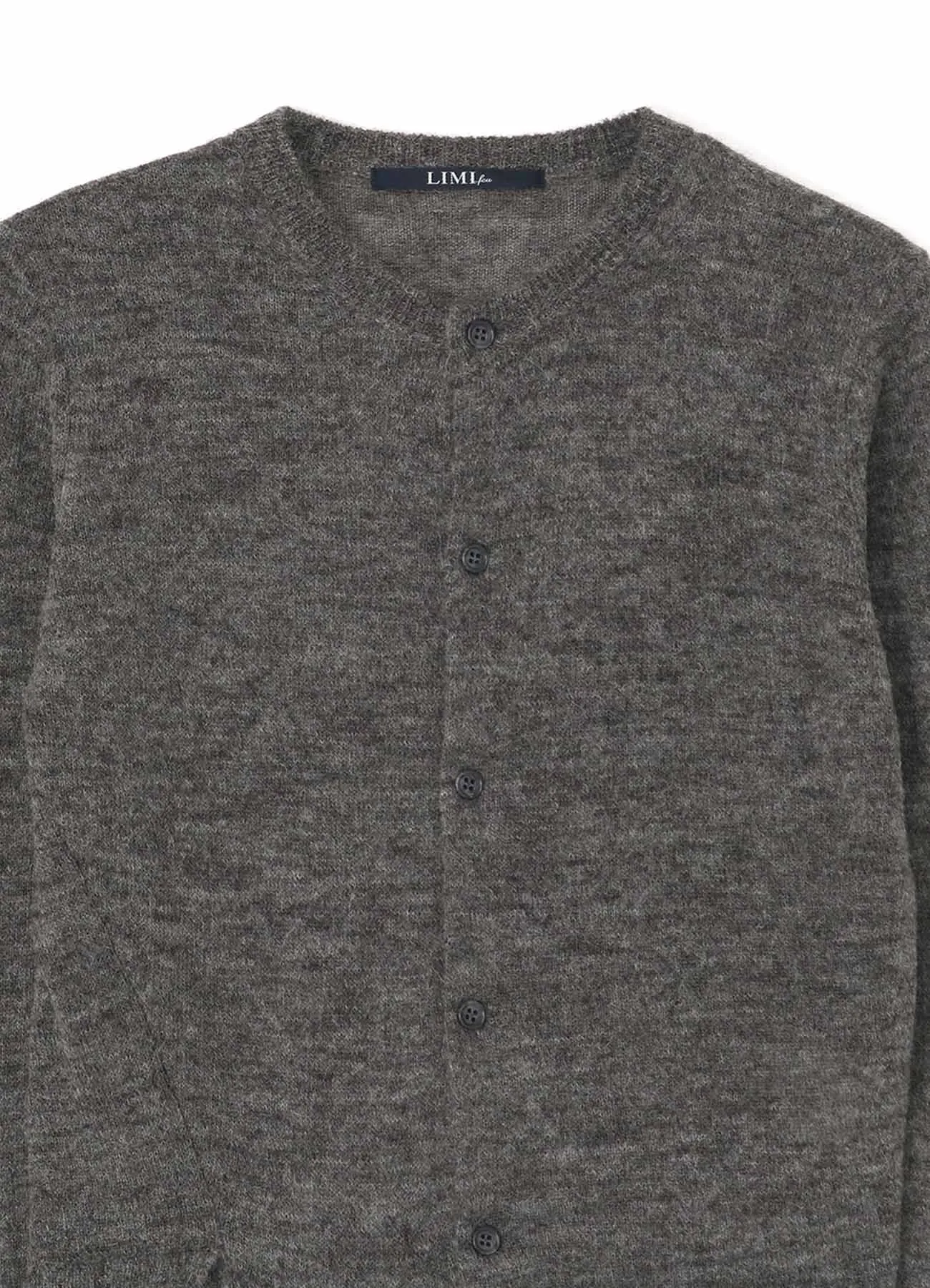 Alp/Ny/W Plain Stitch Design Cardigan