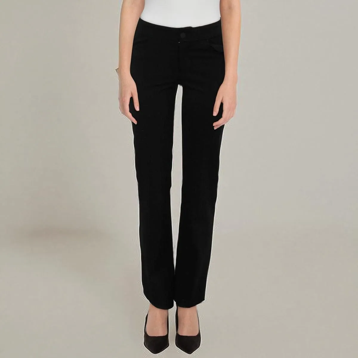 Anne Klein Womens Office Work Straight Leg Pants
