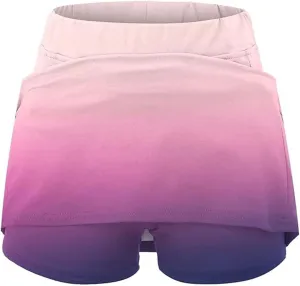 Athletic Skorts for Women Gradient Color High Waisted Tennis Skirts Knee Length Plus Size TummyControl GolfSkort