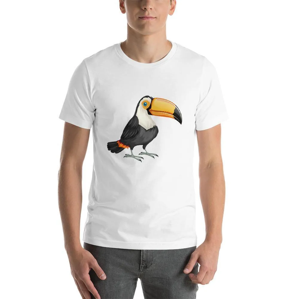 Beautiful Toucan Men Round Neck printed T-Shirts