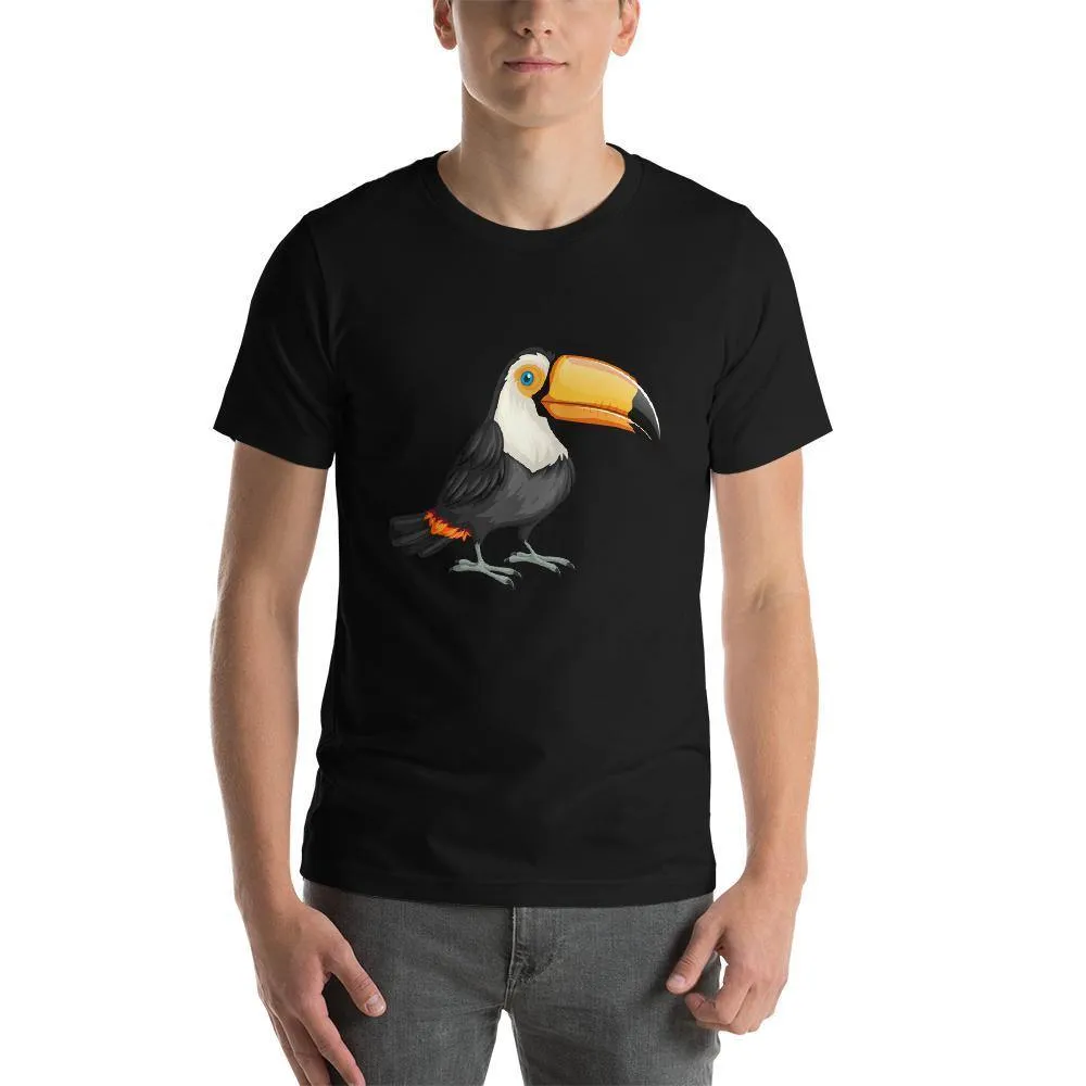 Beautiful Toucan Men Round Neck printed T-Shirts