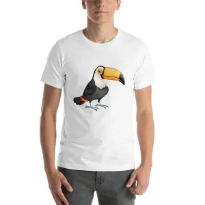 Beautiful Toucan Men Round Neck printed T-Shirts