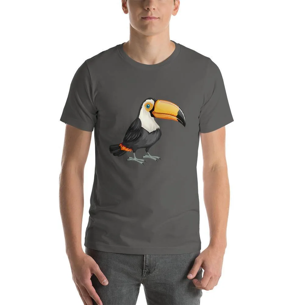 Beautiful Toucan Men Round Neck printed T-Shirts