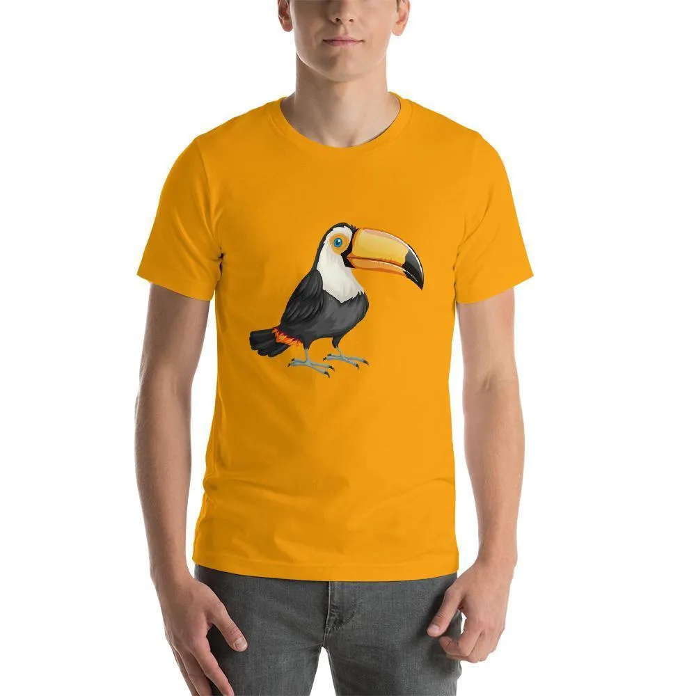 Beautiful Toucan Men Round Neck printed T-Shirts
