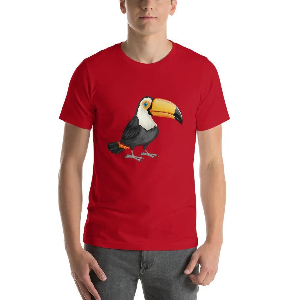 Beautiful Toucan Men Round Neck printed T-Shirts
