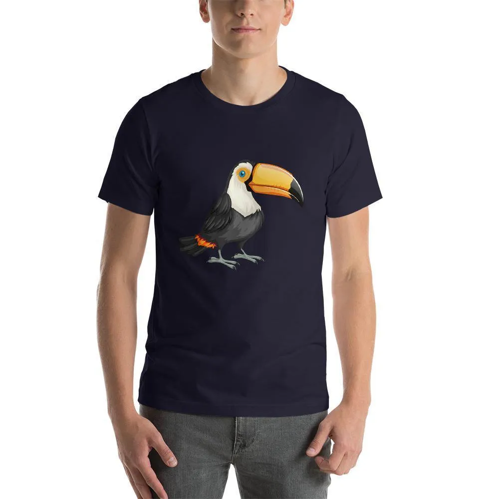 Beautiful Toucan Men Round Neck printed T-Shirts