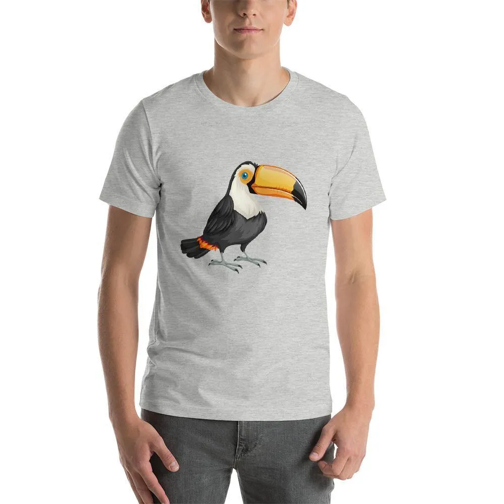 Beautiful Toucan Men Round Neck printed T-Shirts