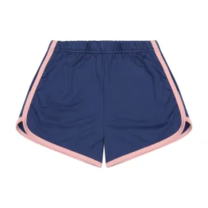 Billie Jean Dri Fit Performance Shorts Navy Pink