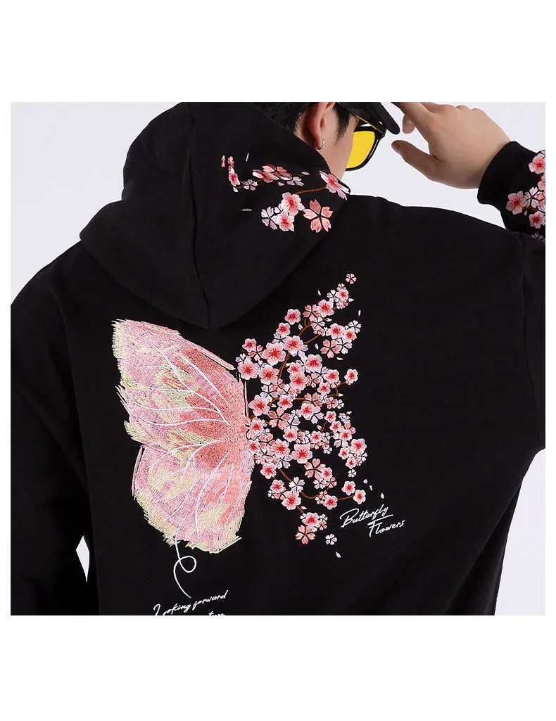 Black Butterfly Hoodie