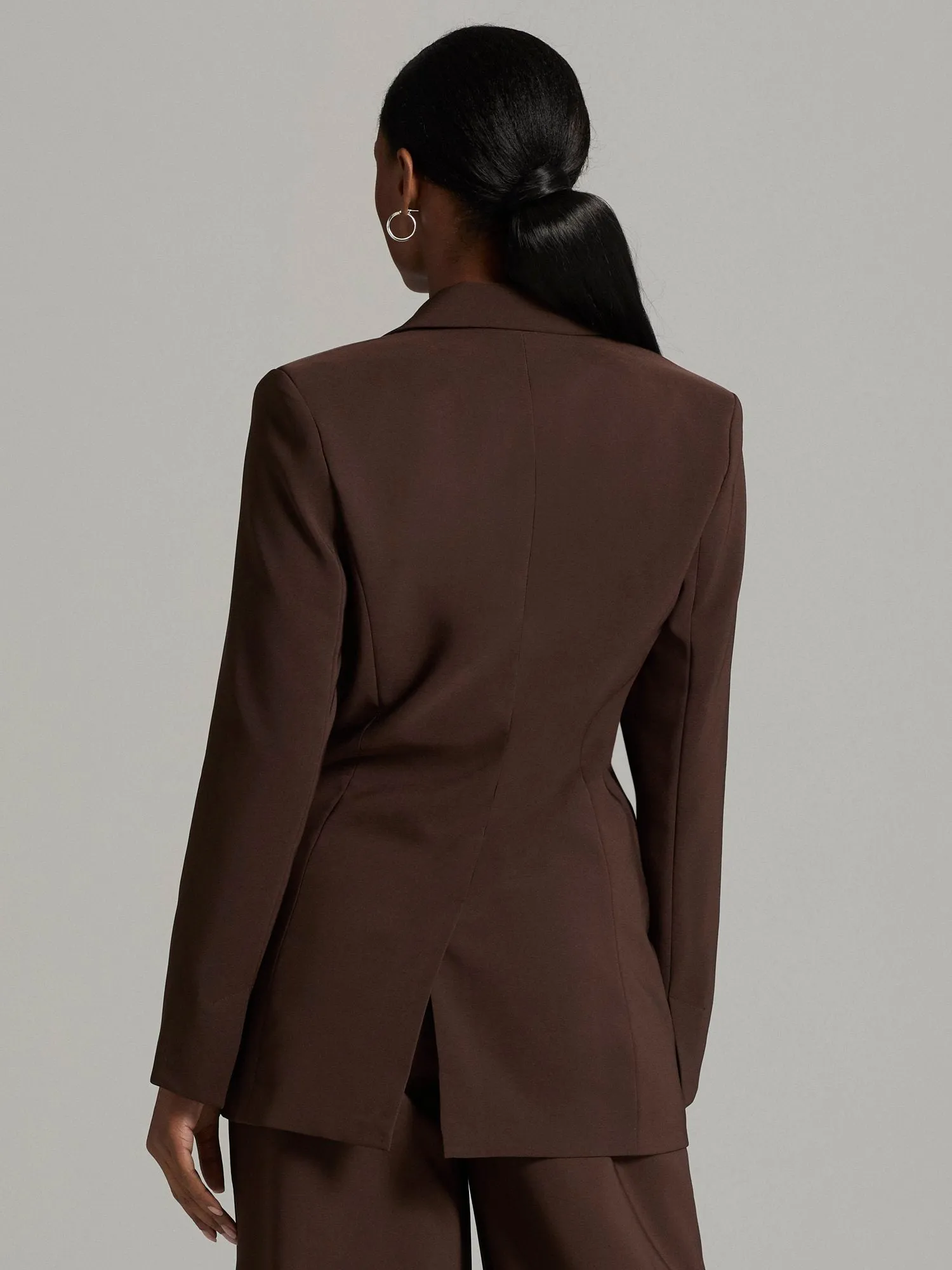 Caden Double-Breasted Oversized Blazer
