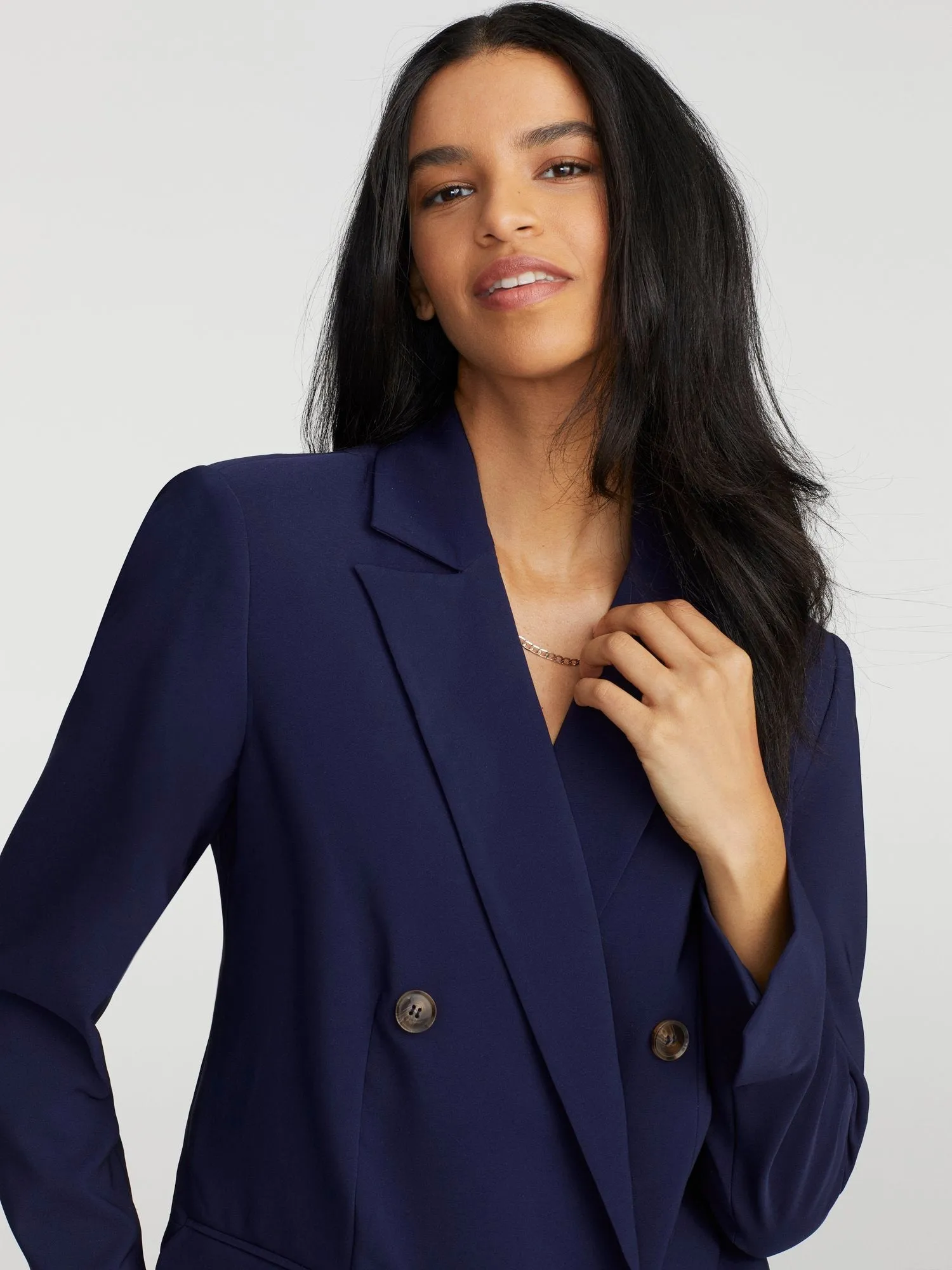 Caden Double-Breasted Oversized Blazer