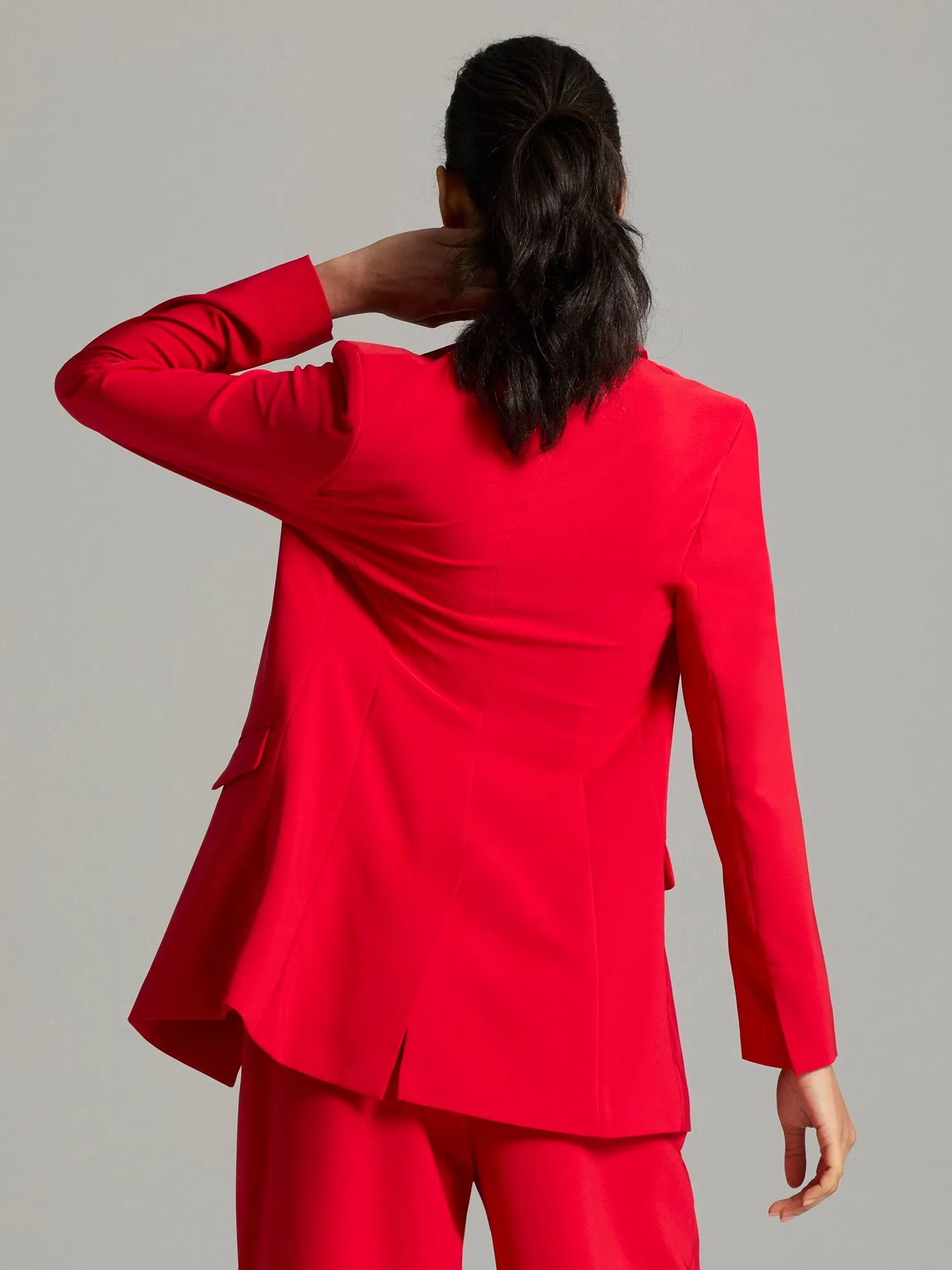 Caden Double-Breasted Oversized Blazer