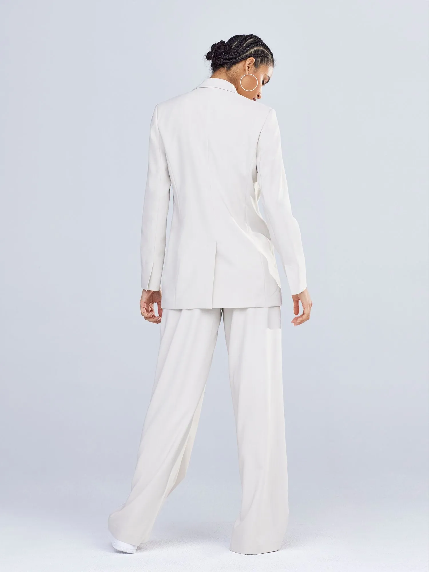 Caden Double-Breasted Oversized Blazer