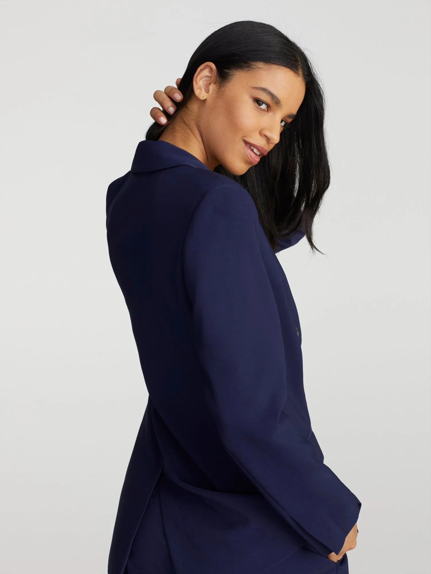 Caden Double-Breasted Oversized Blazer