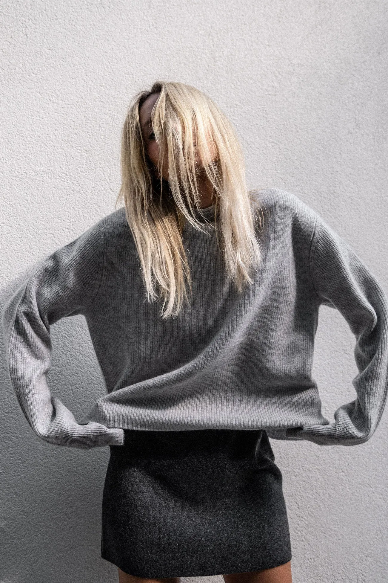 DELANEY CASHMERE MOCK NECK SWEATER