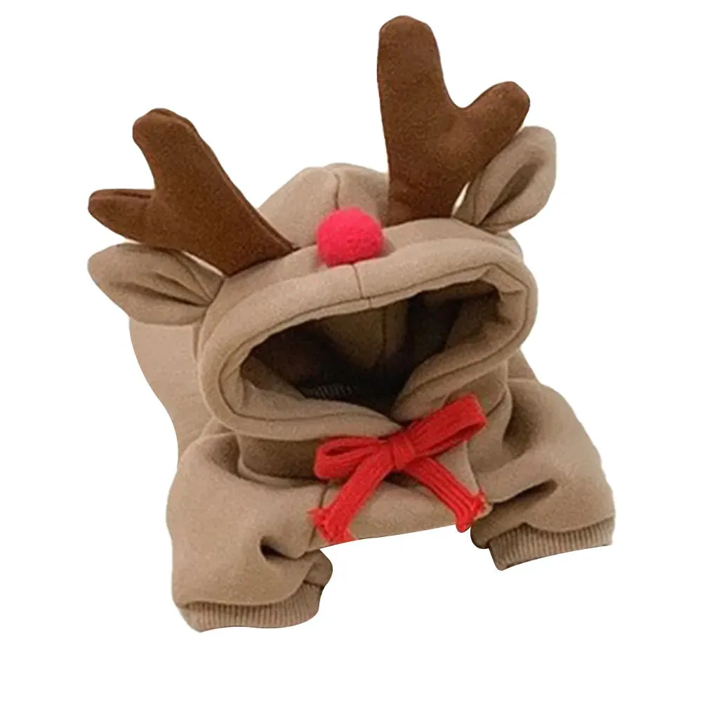 Dog Winter Cute Plush Coat Hoodies