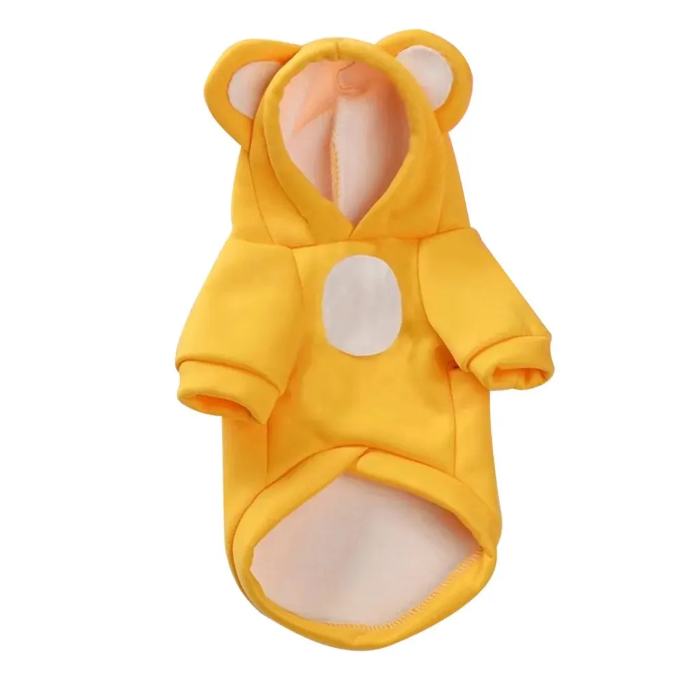Dog Winter Cute Plush Coat Hoodies