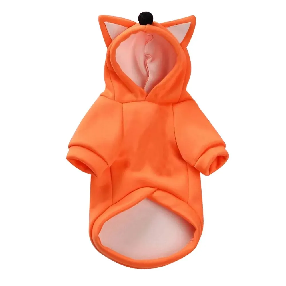 Dog Winter Cute Plush Coat Hoodies