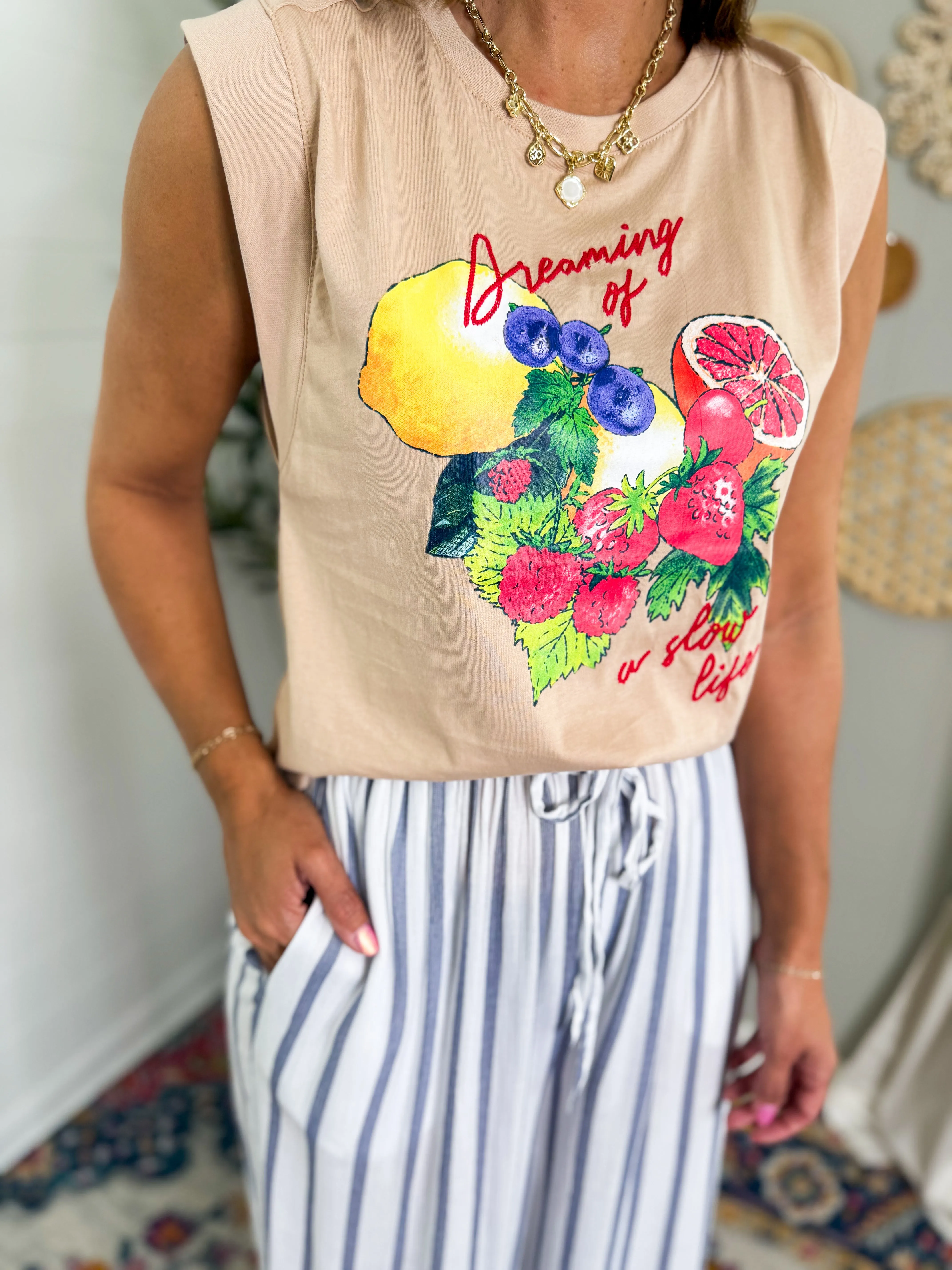 Dreaming Of A Slow Life Tee