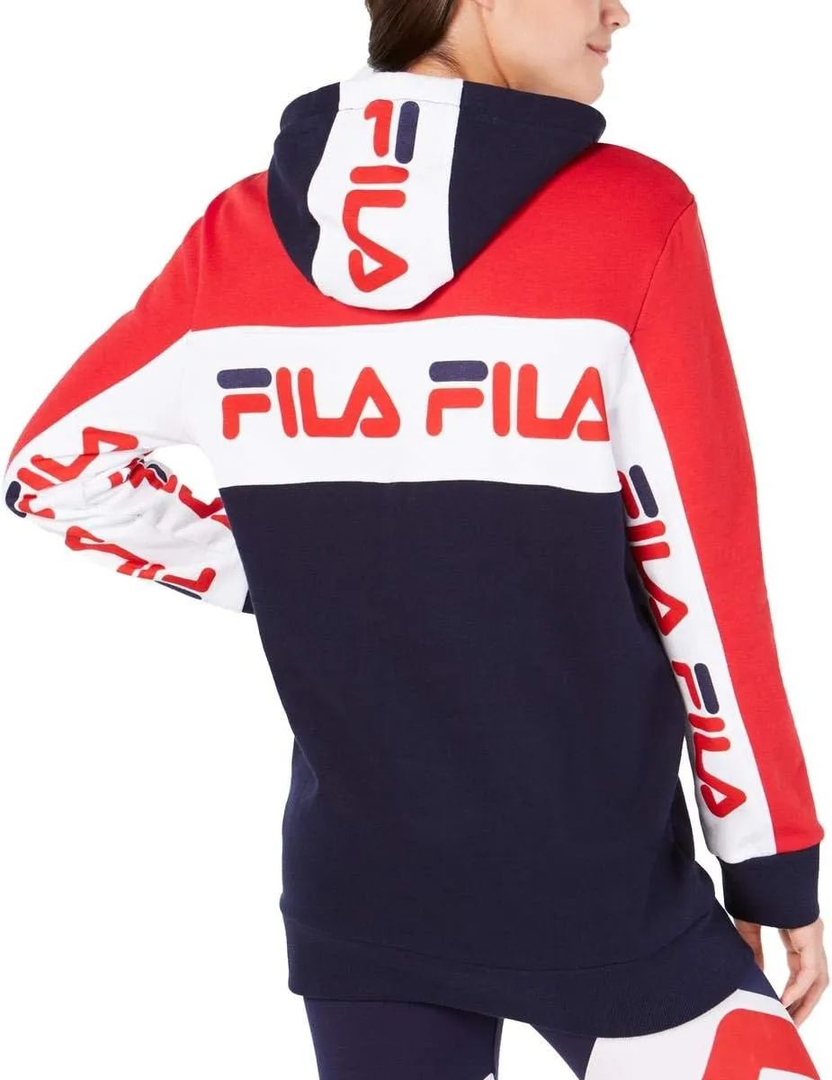 Fila Womens Rita Oversized Fleece Lined Hoodie