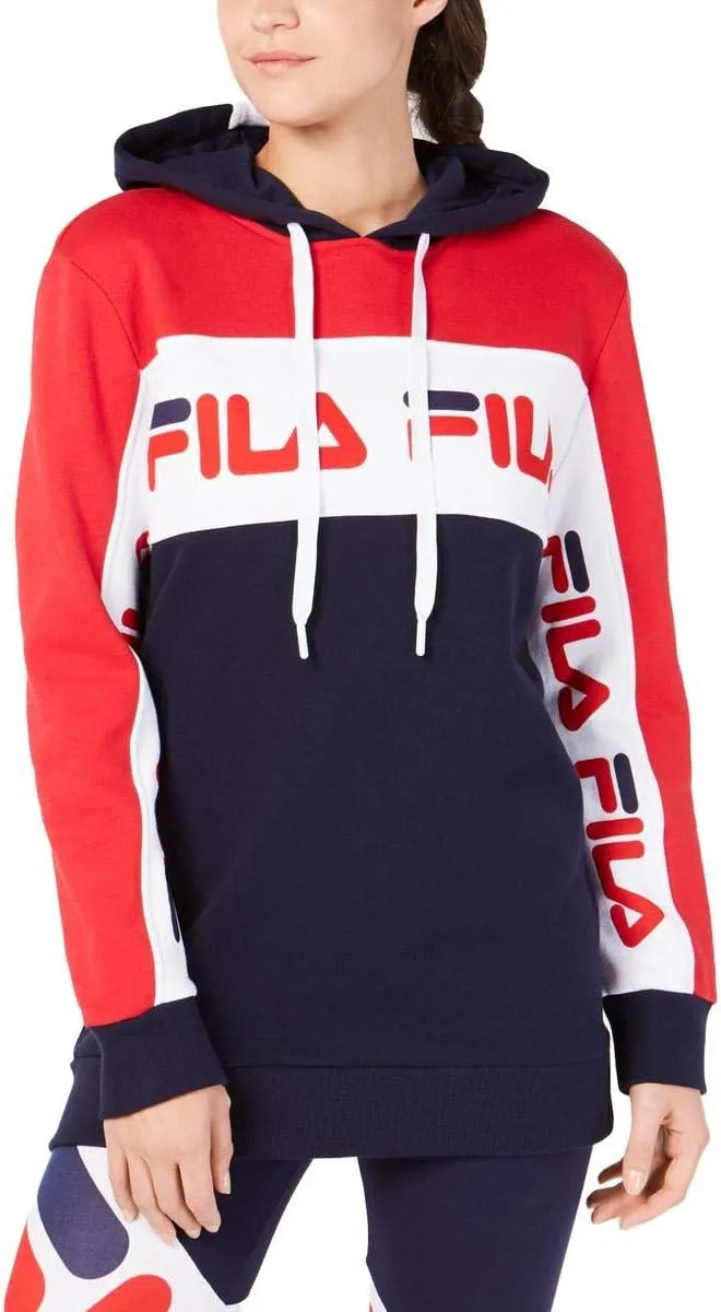 Fila Womens Rita Oversized Fleece Lined Hoodie
