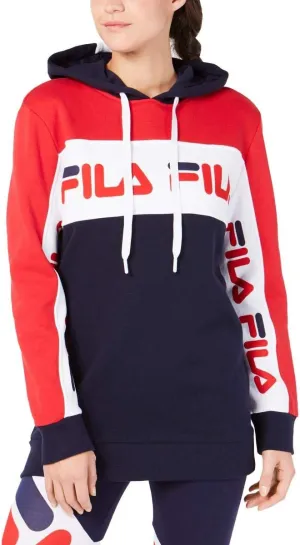 Fila Womens Rita Oversized Fleece Lined Hoodie