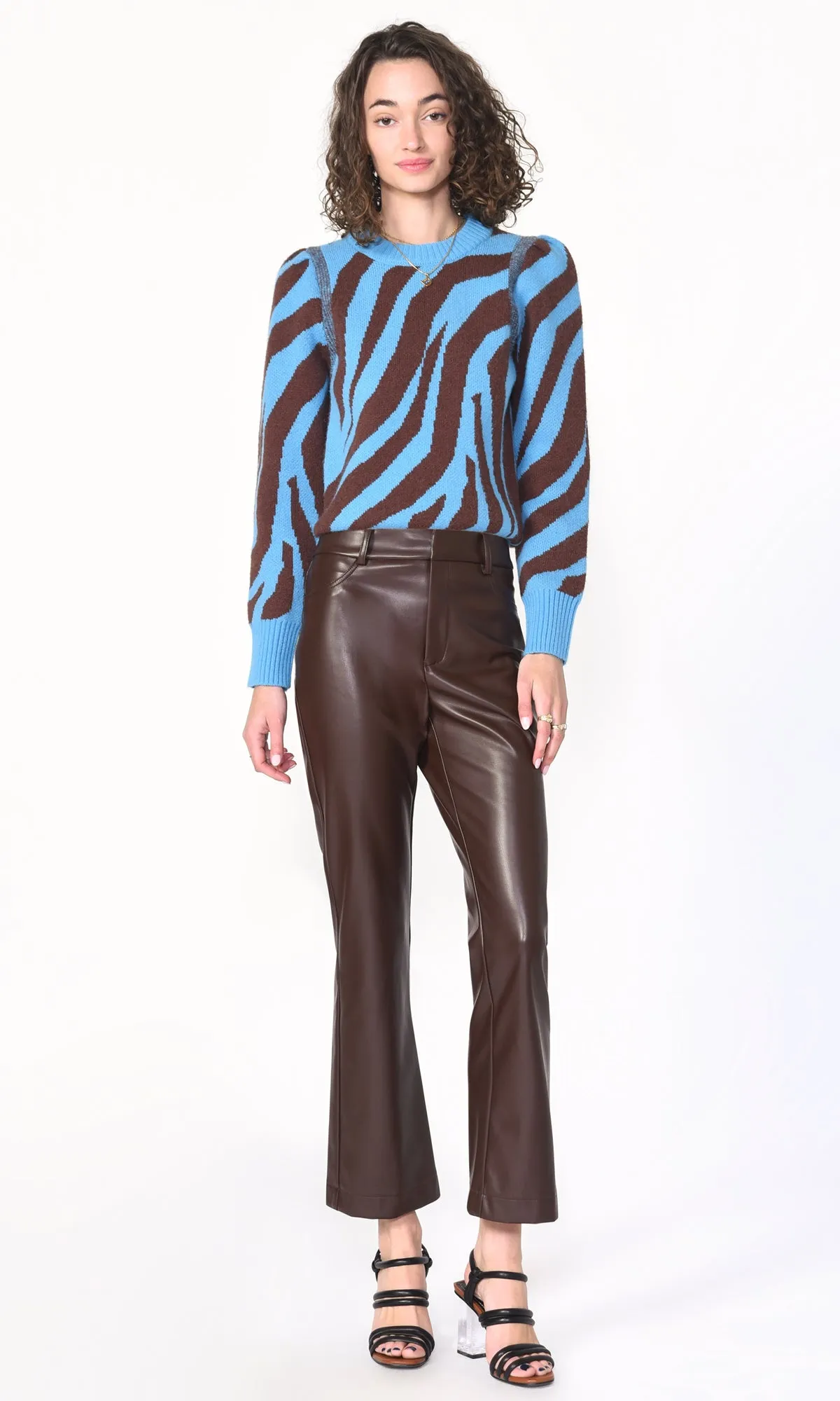 HARRIS KNIT SWEATER  - TURQUOISE