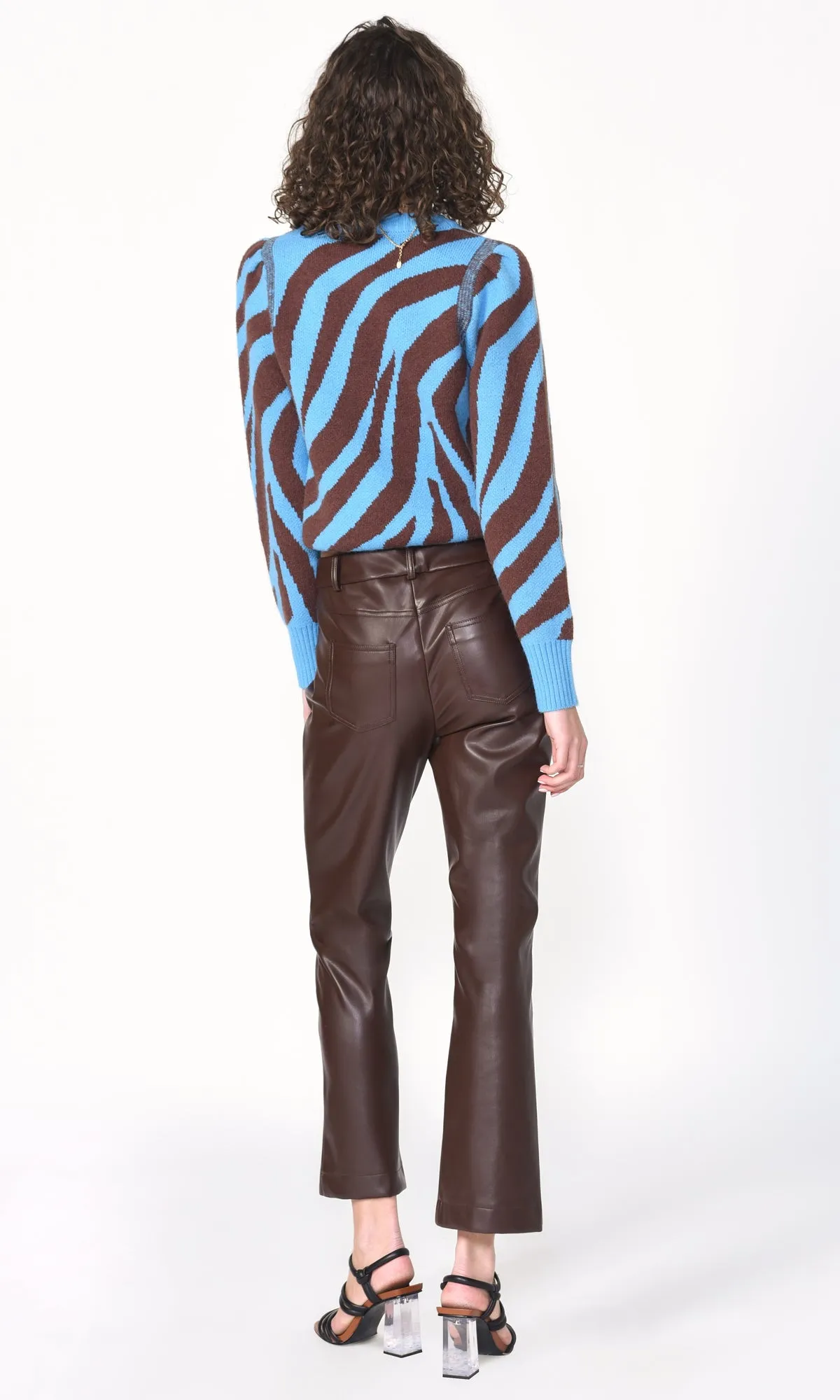 HARRIS KNIT SWEATER  - TURQUOISE