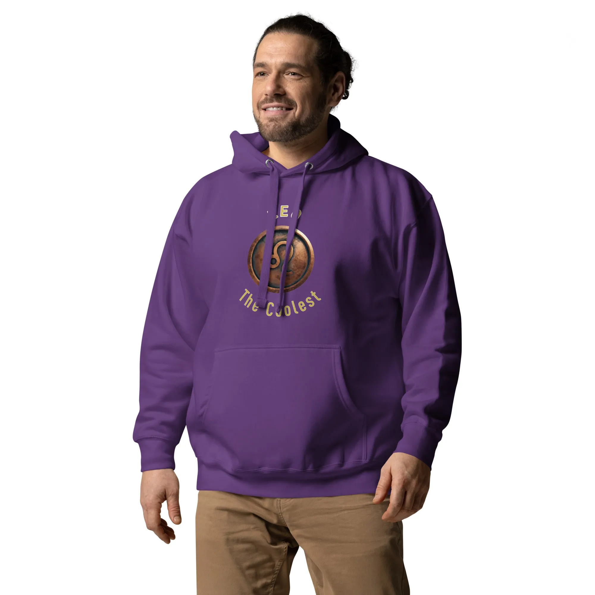 Hoodie Mens Designer (Hoodies Mens - Leo Zodiac Sign 0045)