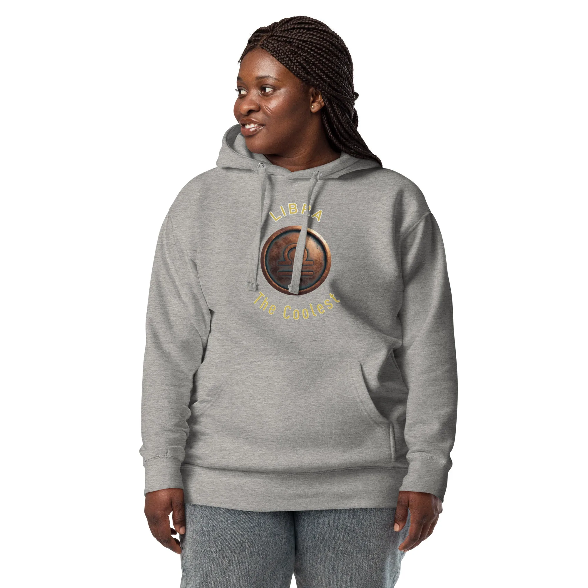 Hoodie Womens Designer (Hoodies Womens - Libra Zodiac Sign 0047)