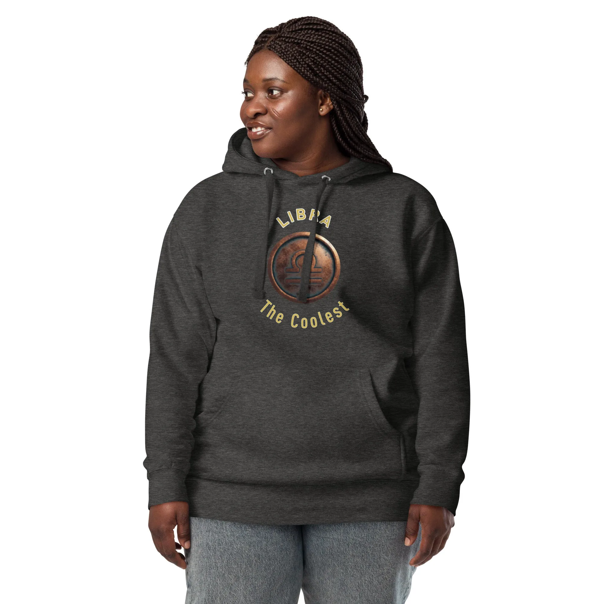 Hoodie Womens Designer (Hoodies Womens - Libra Zodiac Sign 0047)