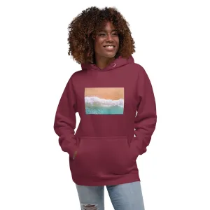 Hoodie Womens Designer (Hoodies Womens - Nature Seashore 0012)