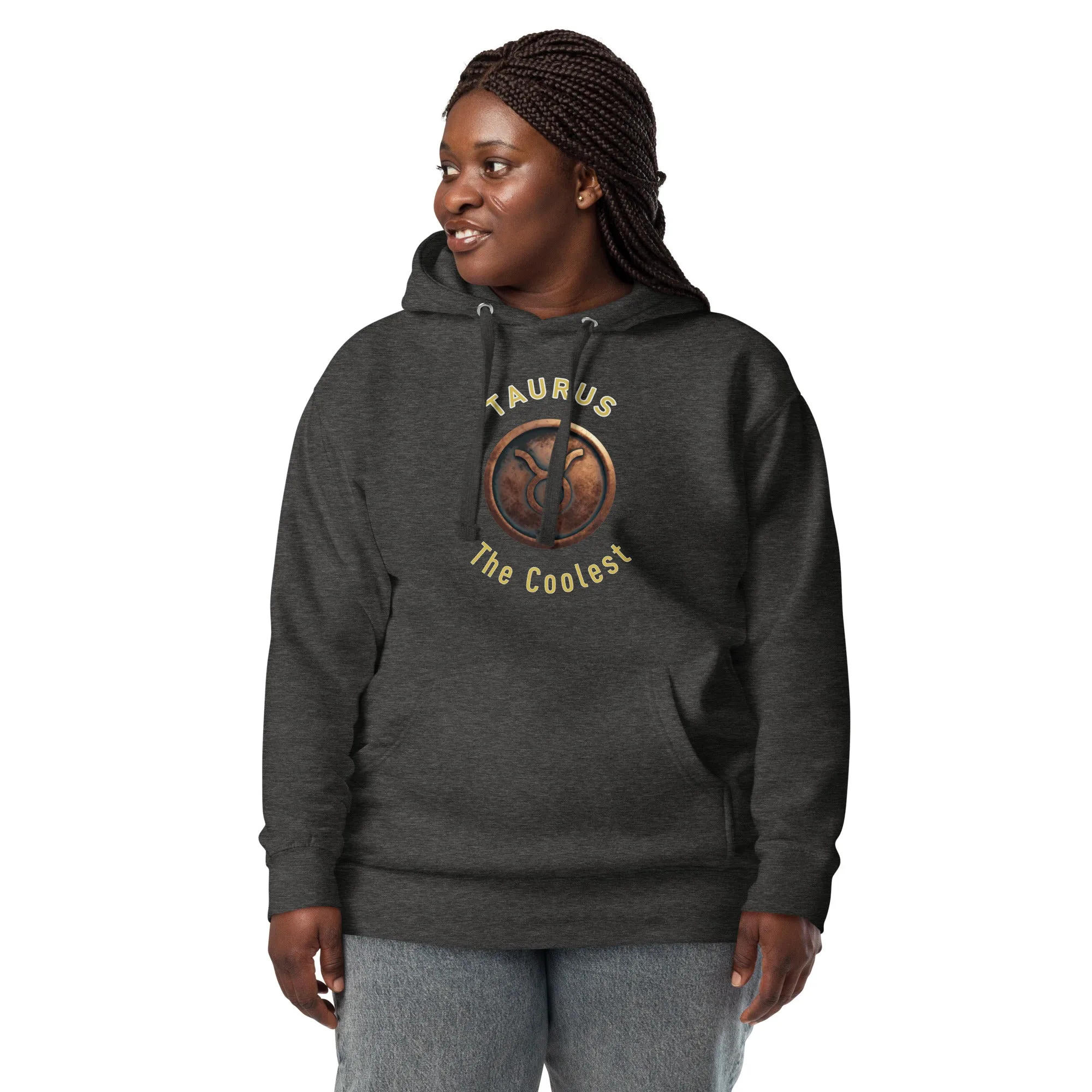 Hoodie Womens Designer (Hoodies Womens - Taurus Zodiac Sign 0042)
