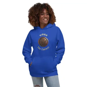 Hoodie Womens Designer (Hoodies Womens - Virgo Zodiac Sign 0046)