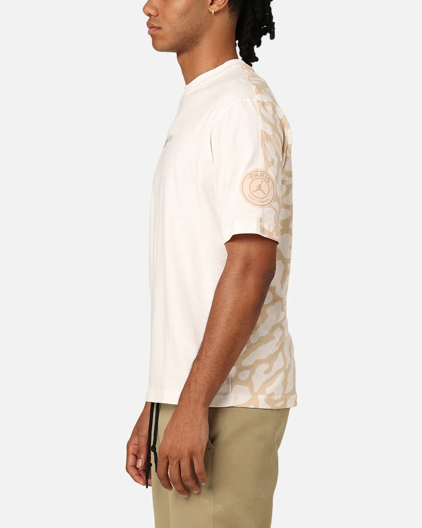Jordan X Paris Saint-Germain Wordmark Heritage 85 T-Shirt Sail