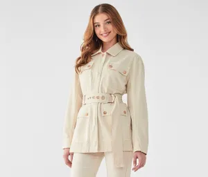 LEONARD STREET JACKET OAT