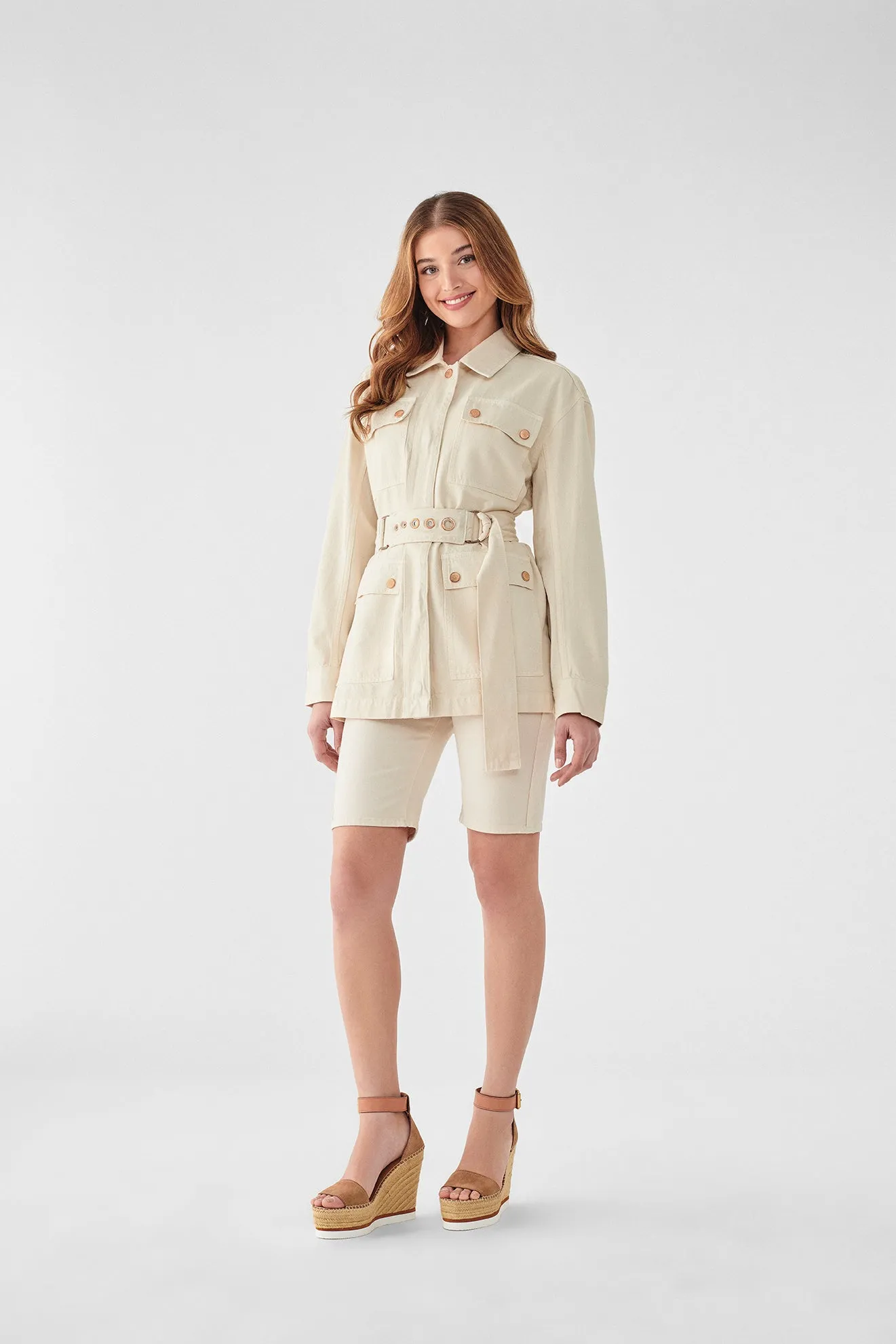 LEONARD STREET JACKET OAT