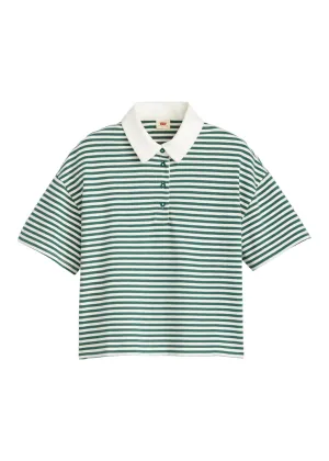 Levi's - Coco SS Rugby - Nova Stripe Bistro Green