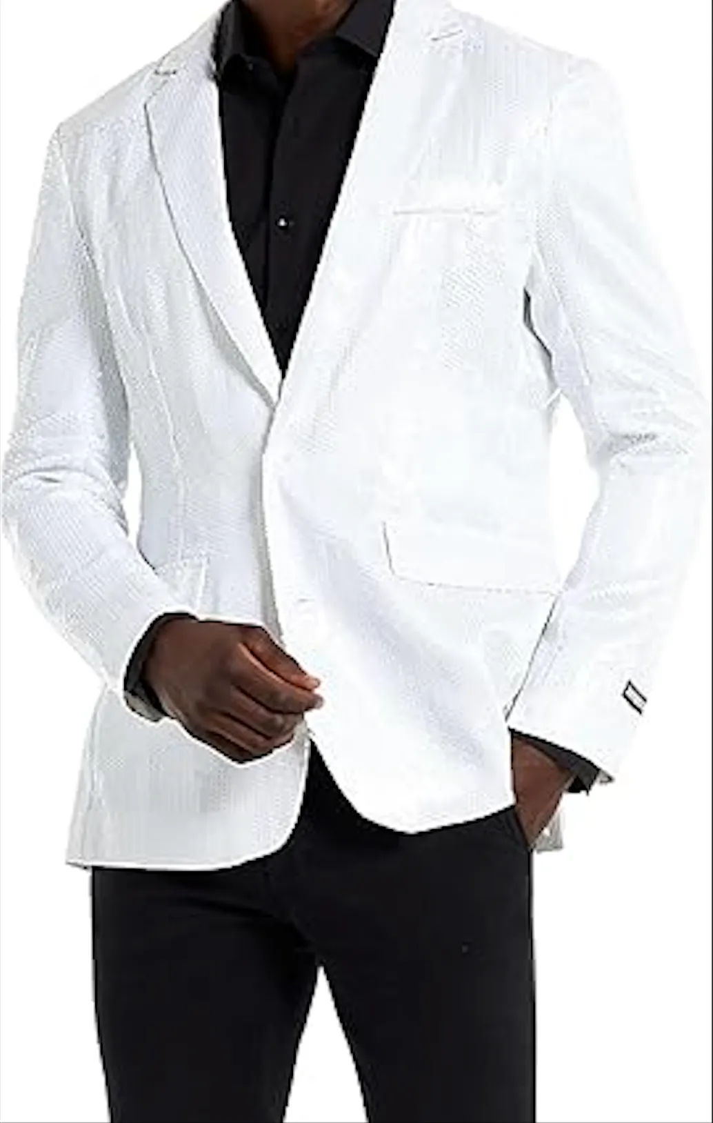 Men's Sequin NYE Pink Blazer Jackets