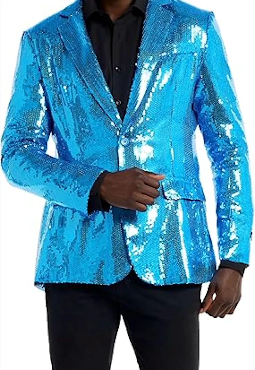 Men's Sequin NYE Pink Blazer Jackets