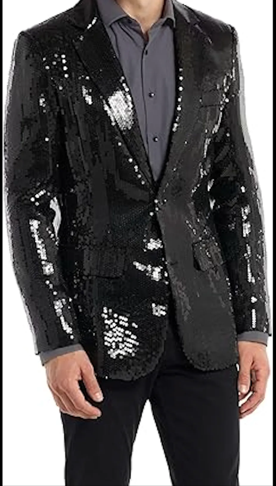 Men's Sequin NYE Pink Blazer Jackets