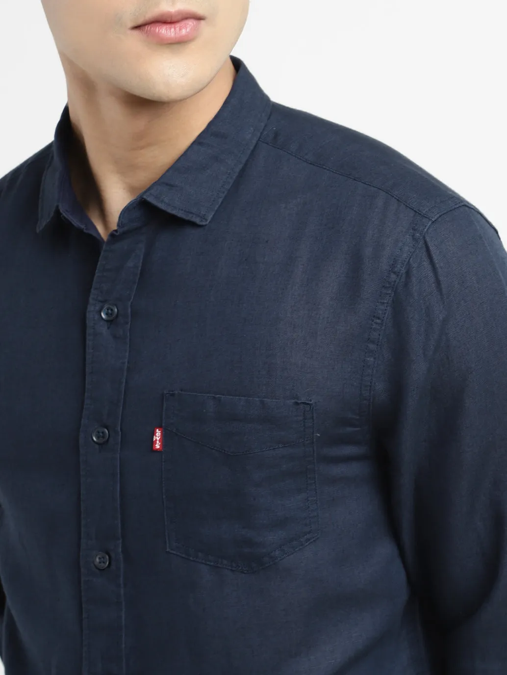 Men's Solid Slim Fit Shirt