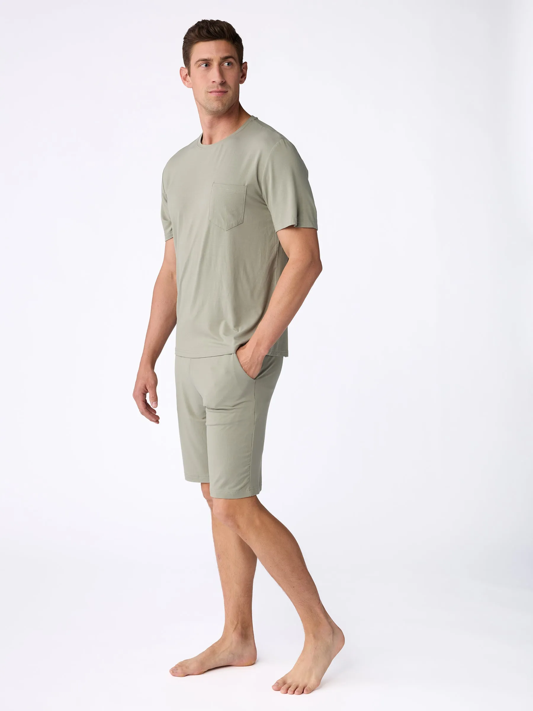 Men's Stretch-Knit Bamboo Pajama Short