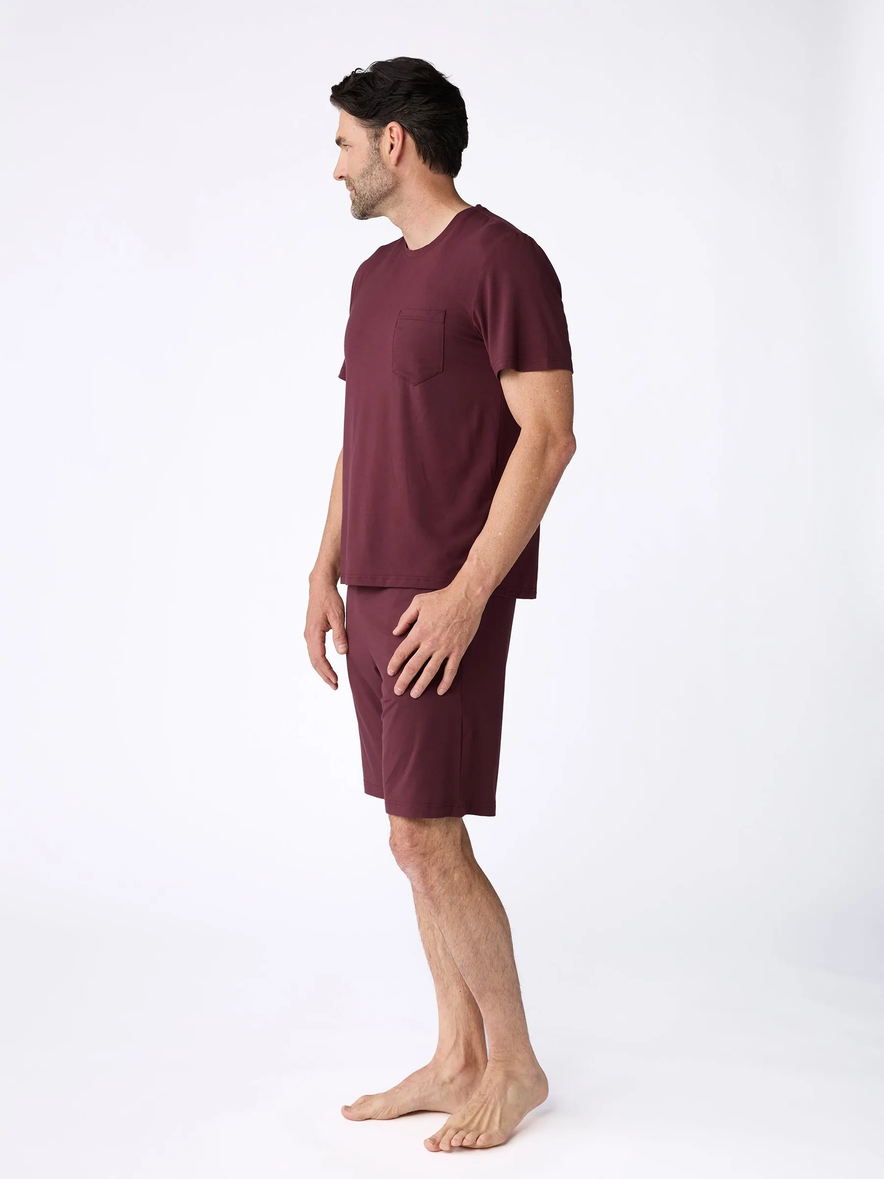 Men's Stretch-Knit Bamboo Pajama Short