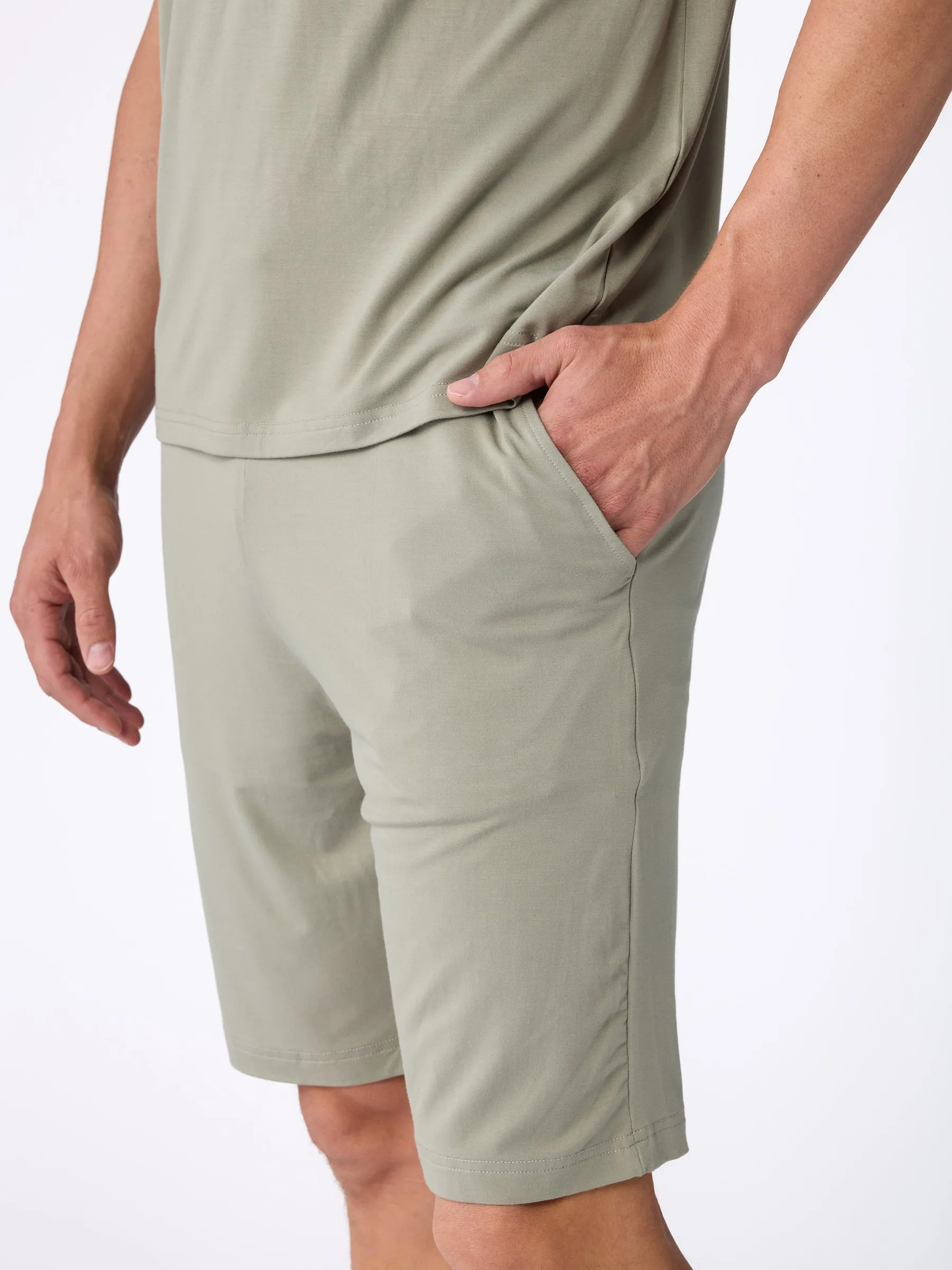 Men's Stretch-Knit Bamboo Pajama Short