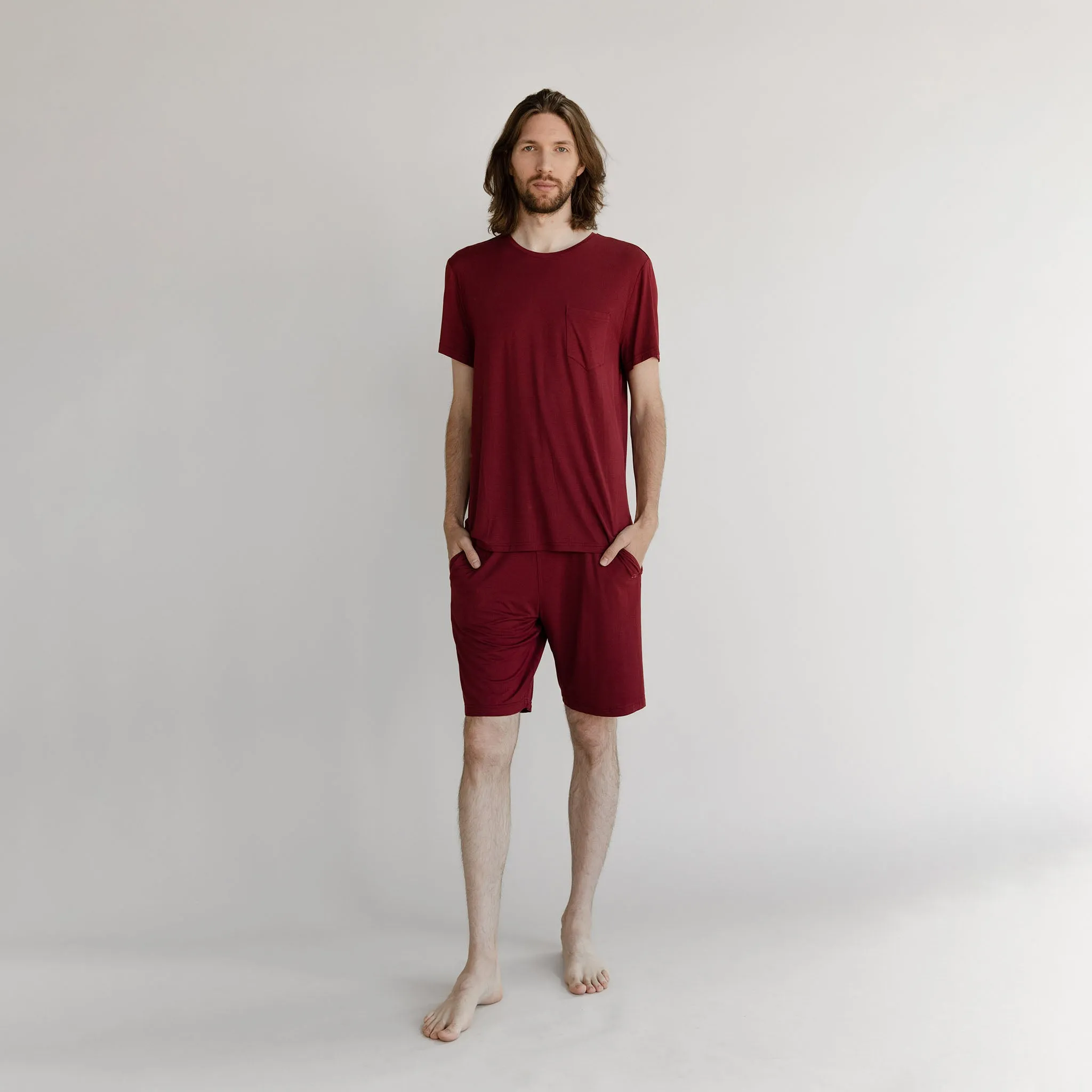 Men's Stretch-Knit Bamboo Pajama Short