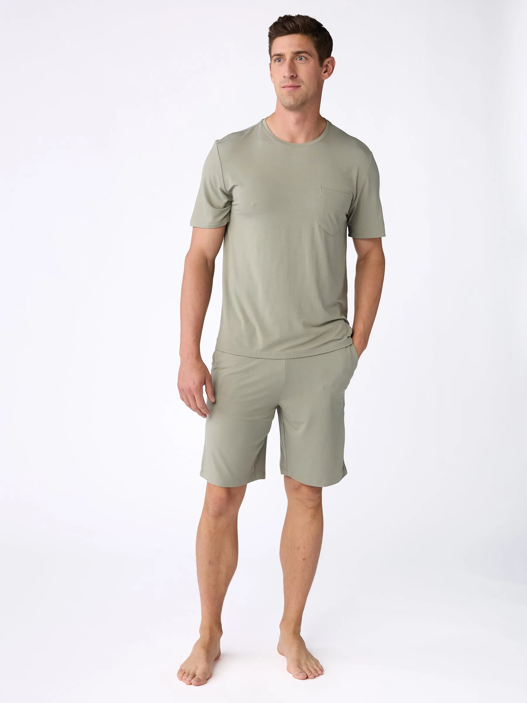 Men's Stretch-Knit Bamboo Pajama Short